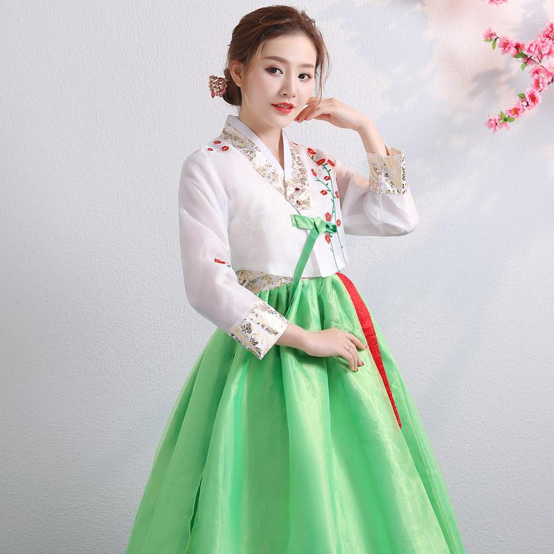 Ethnic Clothing 2022 Traditional Korean Hanbok Women Embroidered Court Dress National Stage Dance Performs Asian Clothes Costumes
Ethnic Clothing 2022 Traditional Korean Hanbok Women Embroidered Court Dress National Stage Dance Performs Asian Clothes Costumes