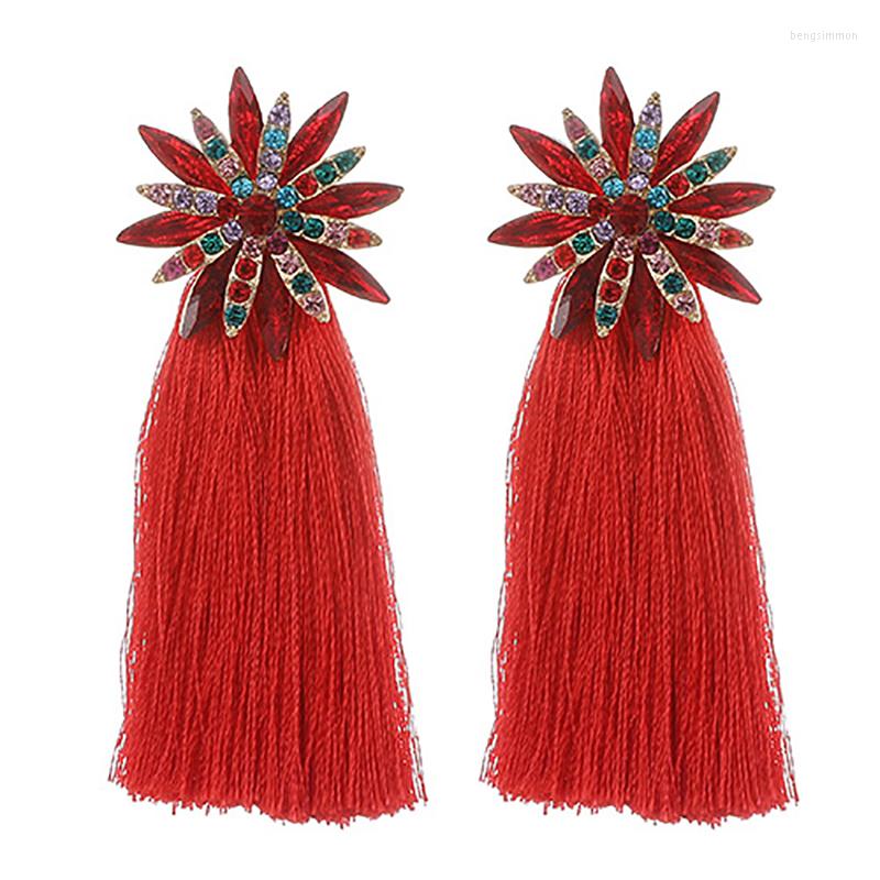 Dangle Earrings ZHINI Bohemian Tassel Crystal Long Drop For Women Fashion DIY Design Handmade Tassele Earring Statement Jewelry Brincos
Dangle Earrings ZHINI Bohemian Tassel Crystal Long Drop For Women Fashion DIY Design Handmade Tassele Earring Statement Jewelry Brincos