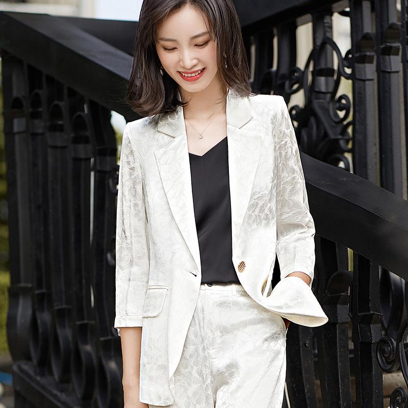 Women' Suits Fashion Casual White Blazer Women Jacket Long Sleeve Work Office Uniform Styles Business Clothes, Blazer only
Women' Suits Fashion Casual White Blazer Women Jacket Long Sleeve Work Office Uniform Styles Business Clothes, Blazer only