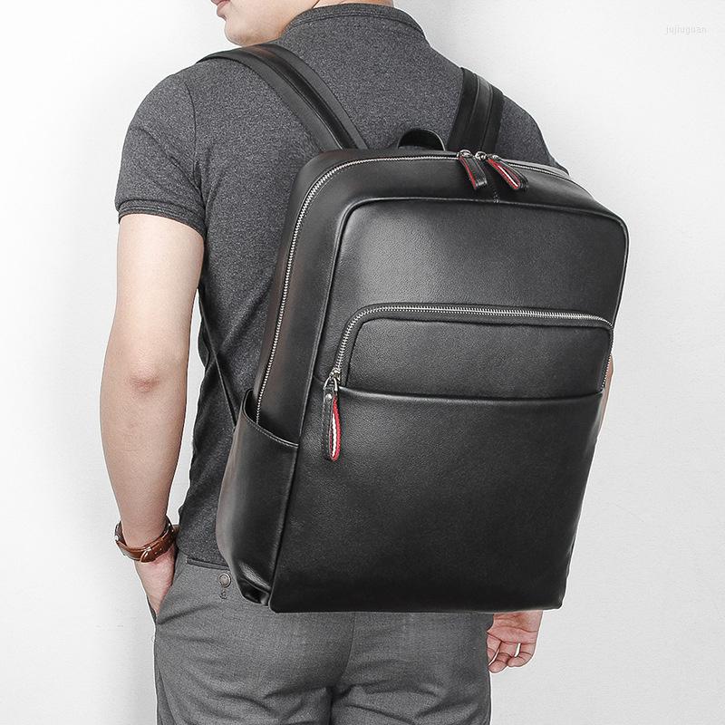 Briefcases Selling Business Leather Backpack Men's Trip First Layer Cowhide Factory, Black
Briefcases Selling Business Leather Backpack Men's Trip First Layer Cowhide Factory, Black