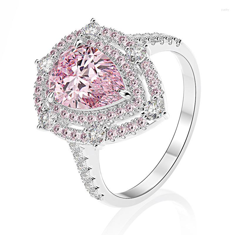 Cluster Rings Trendy 925 Sterling Silver Created 7 10mm 3 Water Drop Anniversary For Women Party Jewelry Fine Gift
Cluster Rings Trendy 925 Sterling Silver Created 7 10mm 3 Water Drop Anniversary For Women Party Jewelry Fine Gift