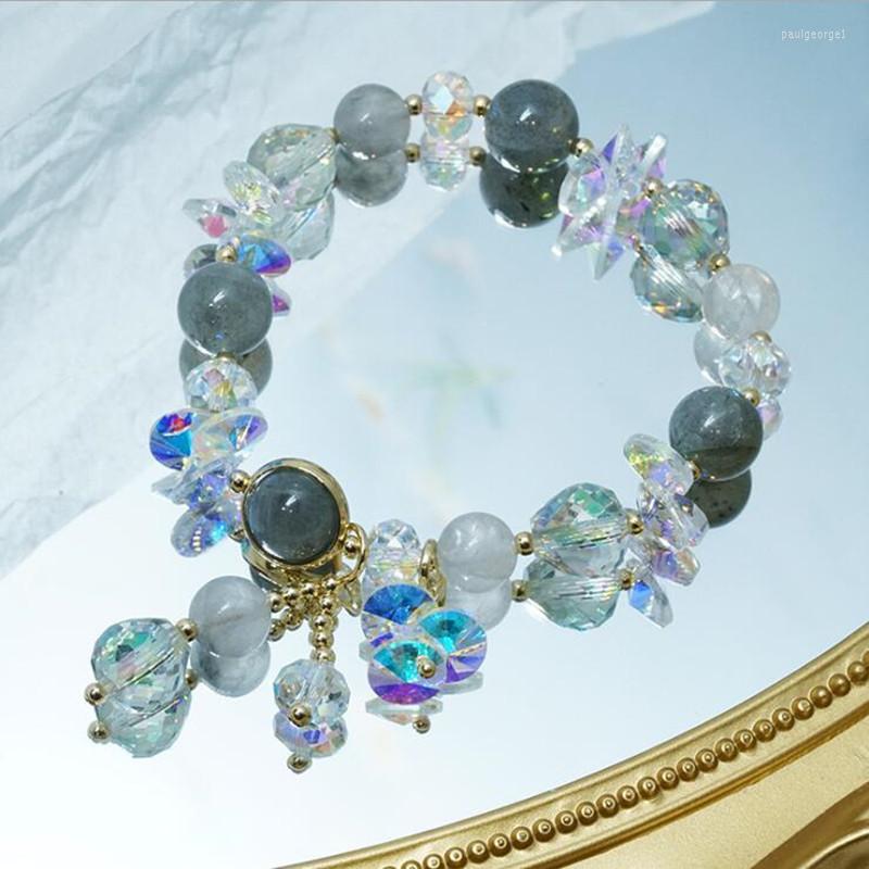Strand Summer Logo Bracelet Female Natural Grey Stone White Moonlight Moonstone Euramerican Fashion Luxury Decoration
Strand Summer Logo Bracelet Female Natural Grey Stone White Moonlight Moonstone Euramerican Fashion Luxury Decoration