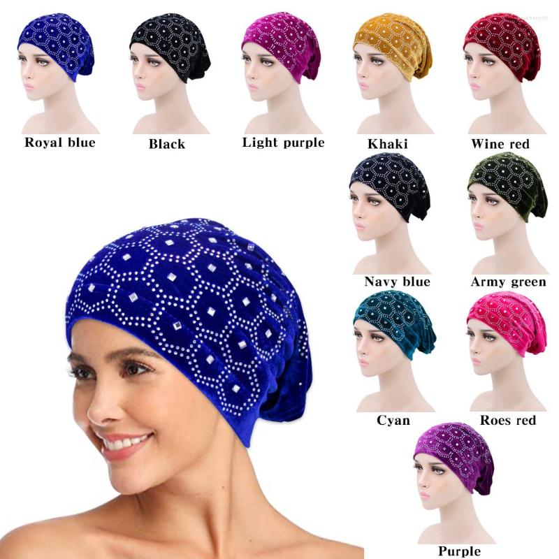 Ethnic Clothing 2022 Style Muslim Turban Hat Adult Female Velvet Four Seasons Printed Diamond Ladies Fashion Bottoming
Ethnic Clothing 2022 Style Muslim Turban Hat Adult Female Velvet Four Seasons Printed Diamond Ladies Fashion Bottoming