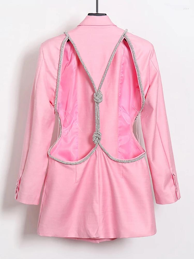 Women' Suits Sexy Backless Diamond Blazer Tops Female Lapel Collar Long Sleeve Slim Hollow Out Women' Coat Fashion 2022 Woman Clothing, Green
Women' Suits Sexy Backless Diamond Blazer Tops Female Lapel Collar Long Sleeve Slim Hollow Out Women' Coat Fashion 2022 Woman Clothing, Green