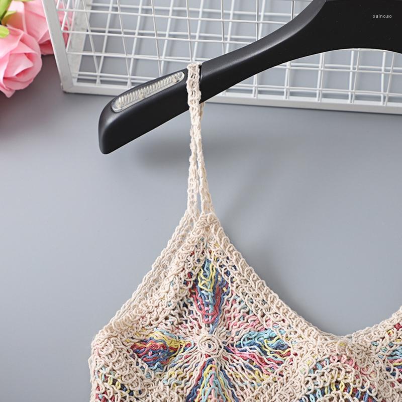 Women's Tanks Women Sleeveless Crochet Cropped O Neck Sexy Patchwork Hollow Out Crop Tops Ruched Pullover Beach Camisole Vest, Black 
Women's Tanks Women Sleeveless Crochet Cropped O Neck Sexy Patchwork Hollow Out Crop Tops Ruched Pullover Beach Camisole Vest, Black