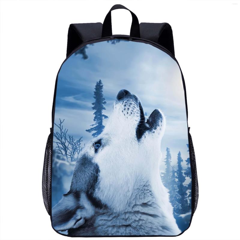 School Bags Wolf Backpack Children's Teenager Kids Cool 3D Print Travel Laptop Bag 17in Season Gift For Boys Girls
School Bags Wolf Backpack Children's Teenager Kids Cool 3D Print Travel Laptop Bag 17in Season Gift For Boys Girls