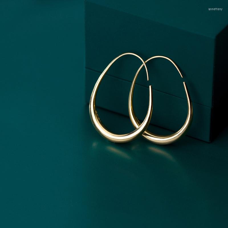 Backs Earrings MloveAcc Real 925 Sterling Silver BIG Oval Drop Hoop For Women Party Jewelry
Backs Earrings MloveAcc Real 925 Sterling Silver BIG Oval Drop Hoop For Women Party Jewelry