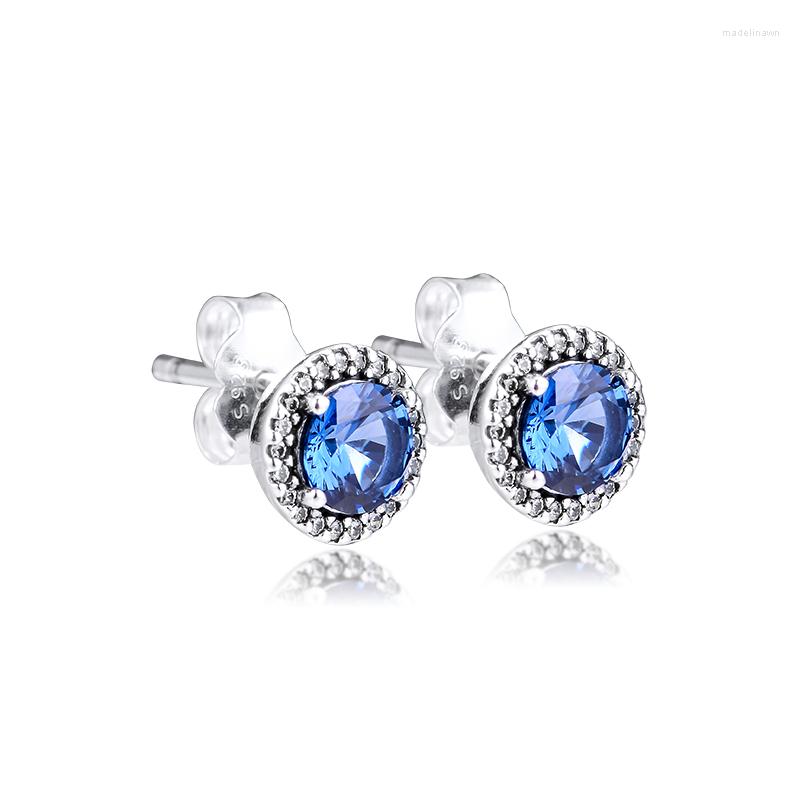 Stud Earrings QANDOCCI Genuine 925 Sterling-Silver-Jewelry For Women DIY Jewelry Making Sparkling Blue Wholesale
Stud Earrings QANDOCCI Genuine 925 Sterling-Silver-Jewelry For Women DIY Jewelry Making Sparkling Blue Wholesale