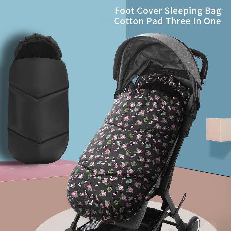 

Stroller Parts Baby Sleeping Bag Autumn And Winter Windproof Quilt Warm Multi-functional Foot Cover Children'