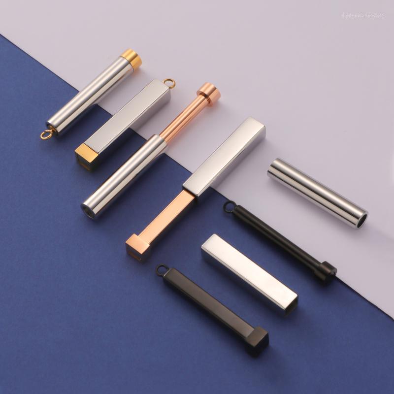 Charms Fnixtar 10Pcs Hidden Pendant Mirror Polish Stainless Steel Hollow Pipe For DIY Making Necklace Keychain Jewelry
Charms Fnixtar 10Pcs Hidden Pendant Mirror Polish Stainless Steel Hollow Pipe For DIY Making Necklace Keychain Jewelry
