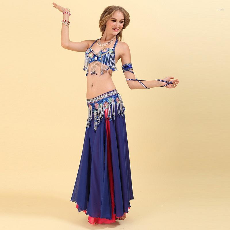 Stage Wear Fashion Women Belly Dance Costume Female National Dancer Performance Clothes Blue Tassels Bra Belt Skirt Sets, Picture shown
Stage Wear Fashion Women Belly Dance Costume Female National Dancer Performance Clothes Blue Tassels Bra Belt Skirt Sets, Picture shown