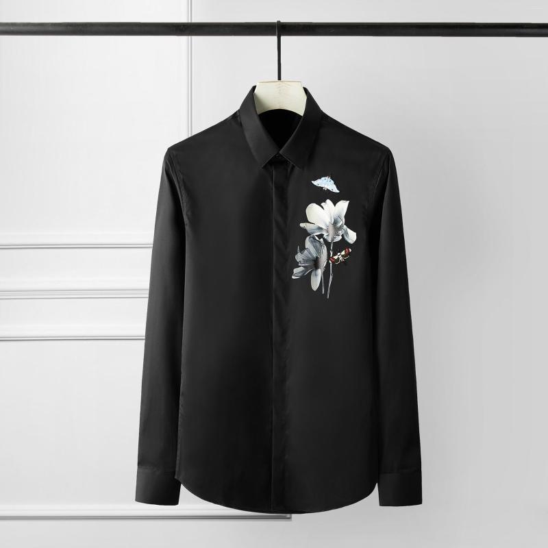 Men's Casual Shirts Men Shirt Luxury Daffodil Printed Long Sleeve Mens Butterfly Embroidery Party Dress Man 4XL, White
Men's Casual Shirts Men Shirt Luxury Daffodil Printed Long Sleeve Mens Butterfly Embroidery Party Dress Man 4XL, White