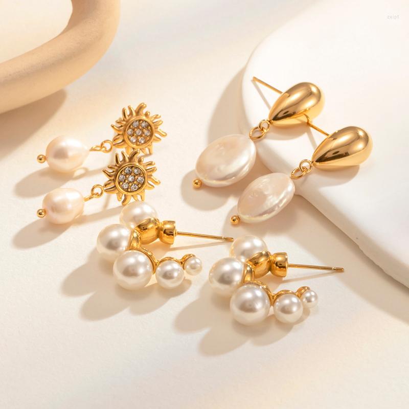 Dangle Earrings 2022 Vintage Women's Pure Natural Freshwater Pearl Metal Zircon Jewelry Wedding Gift Accessories For Women
Dangle Earrings 2022 Vintage Women's Pure Natural Freshwater Pearl Metal Zircon Jewelry Wedding Gift Accessories For Women