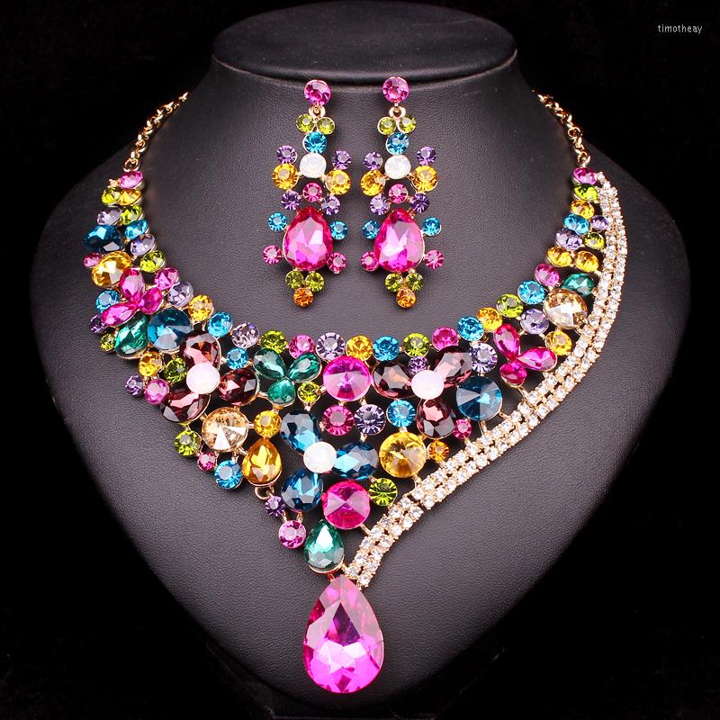 Necklace Earrings Set Gorgeous Big Crystal Bridal Wedding Earring For Brides Party Costume Accessories Jewelry Drop, Picture shown
Necklace Earrings Set Gorgeous Big Crystal Bridal Wedding Earring For Brides Party Costume Accessories Jewelry Drop, Picture shown
