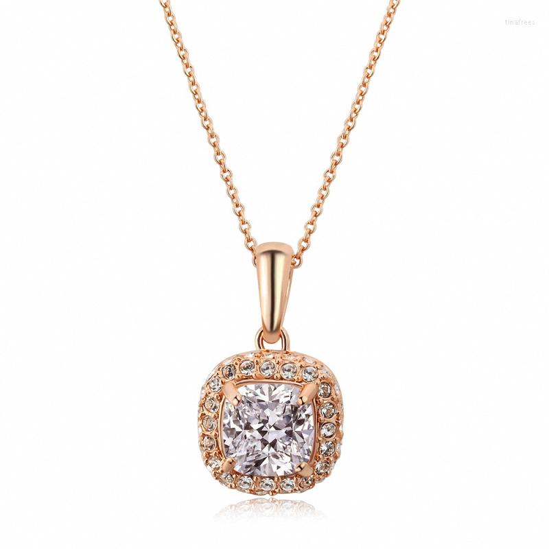 Pendant Necklaces TRACYSWING Top Quality Classic Rose Gold Color For Women Made With Austria Crystal Wholesale TWN112
Pendant Necklaces TRACYSWING Top Quality Classic Rose Gold Color For Women Made With Austria Crystal Wholesale TWN112