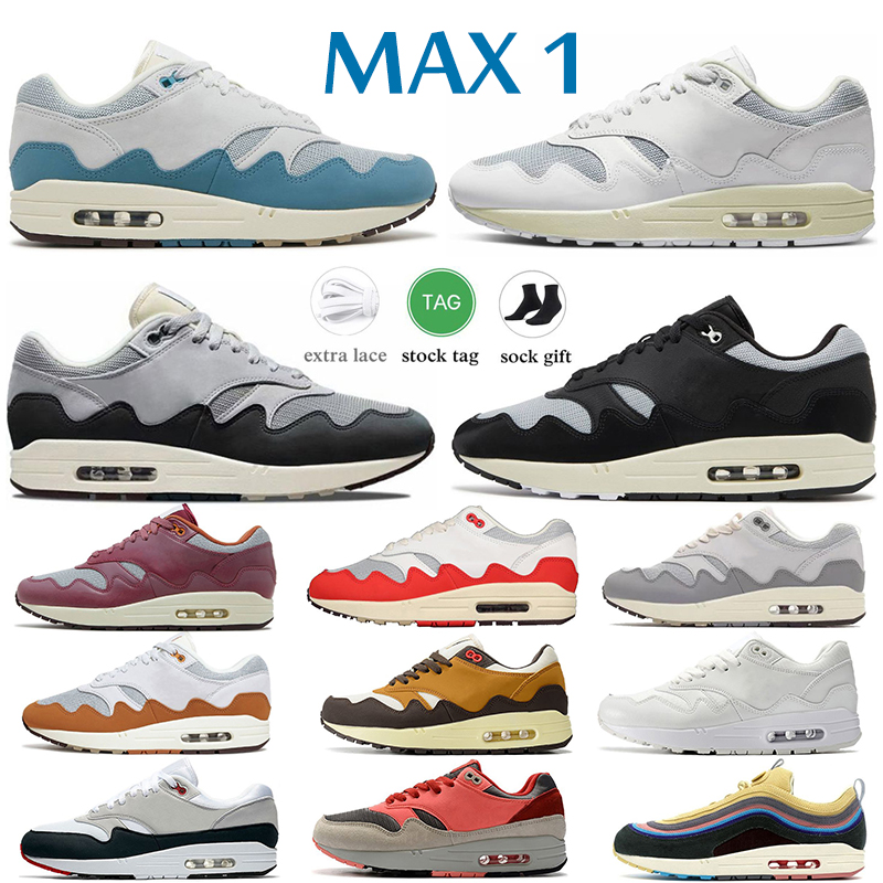 running shoes max 1 87 Mens Sneakers Sneaker Sean Wotherspoon Patta x Brown Grey UNC Bred White Black Anniversary Royal ts max1 Men Women Trainers Sports Sneakers, #28 bred 40-45
running shoes max 1 87 Mens Sneakers Sneaker Sean Wotherspoon Patta x Brown Grey UNC Bred White Black Anniversary Royal ts max1 Men Women Trainers Sports Sneakers, #28 bred 40-45