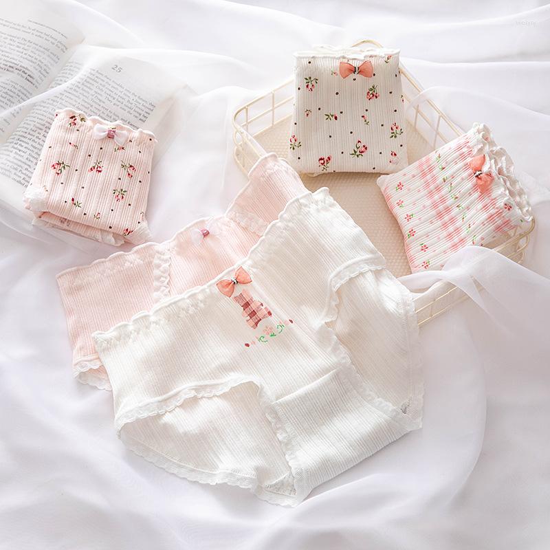 Women's Panties Lace Women Cute Bow Women's Underwear Panty Thin Breathable Ribbed Briefs Soft Comfortable Underpants, Pink floral
Women's Panties Lace Women Cute Bow Women's Underwear Panty Thin Breathable Ribbed Briefs Soft Comfortable Underpants, Pink floral