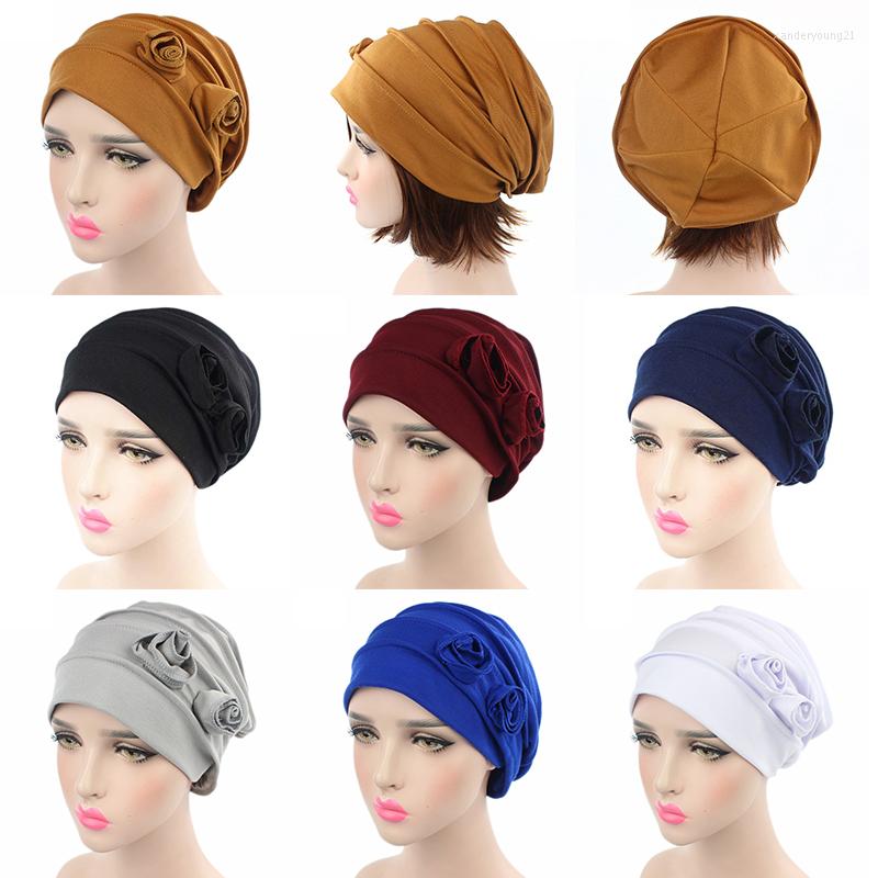 Ethnic Clothing Women Muslim Headgear Hat Colorful Cotton Two Flower Ruffle Chemo Beanie Scarf Turban Head Fitted Adult Wrap Caps Bonnet
Ethnic Clothing Women Muslim Headgear Hat Colorful Cotton Two Flower Ruffle Chemo Beanie Scarf Turban Head Fitted Adult Wrap Caps Bonnet