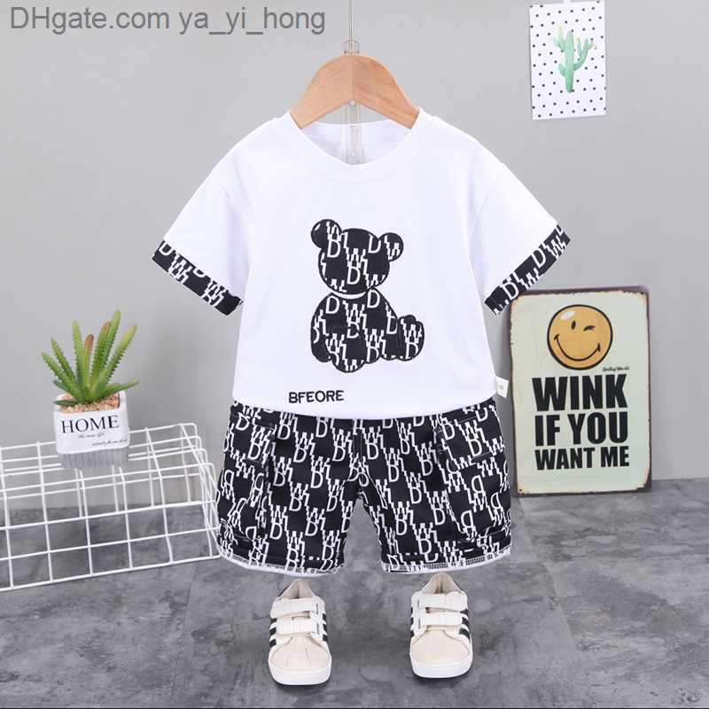 Summer New Baby Girl Clothes Suit Boys Cotton Cartoon Bear T-Shirt Shorts 2Pcs/Set Toddler Casual Costume Kids Tracksuits yayihong, Black
Summer New Baby Girl Clothes Suit Boys Cotton Cartoon Bear T-Shirt Shorts 2Pcs/Set Toddler Casual Costume Kids Tracksuits yayihong, Black