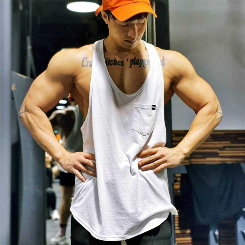 Men's Tank Tops 2022 Fashion Sleeveless Fitness Bodybuilding Muscle Undershirt Gym Running Exercise Sport Top Men Vest, Black
Men's Tank Tops 2022 Fashion Sleeveless Fitness Bodybuilding Muscle Undershirt Gym Running Exercise Sport Top Men Vest, Black