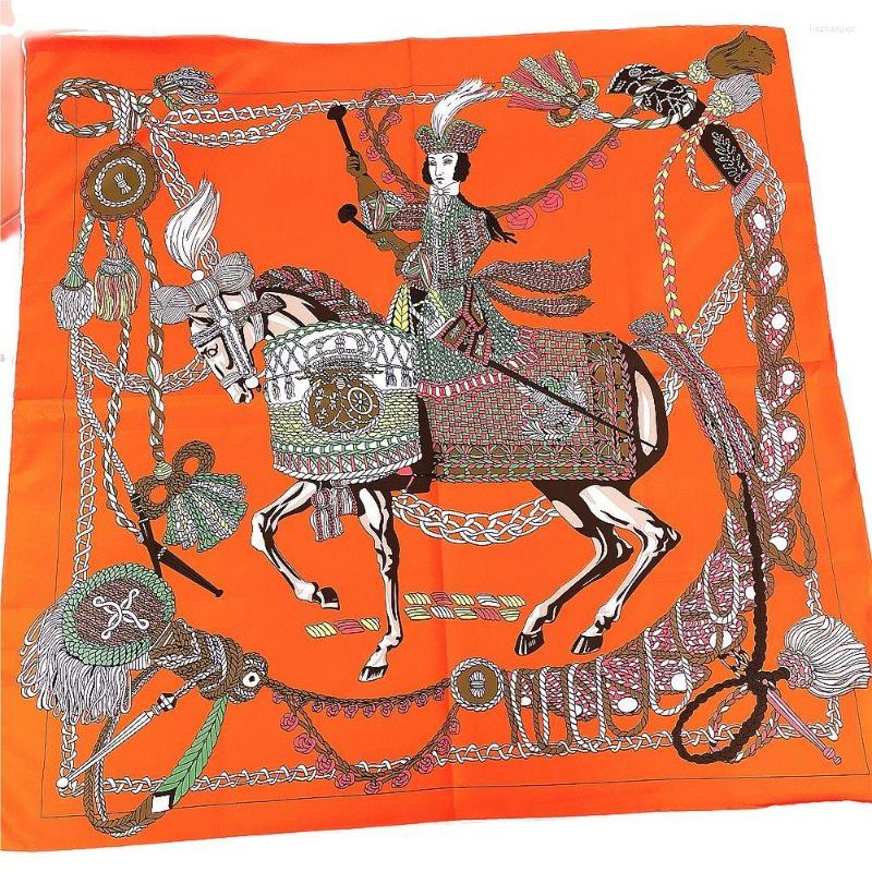 Scarves Hijab Handmade Curled Headband For Ladies Foulard Twill Silk 90cm Square Scarf Horse Knight Women Shawl
Scarves Hijab Handmade Curled Headband For Ladies Foulard Twill Silk 90cm Square Scarf Horse Knight Women Shawl