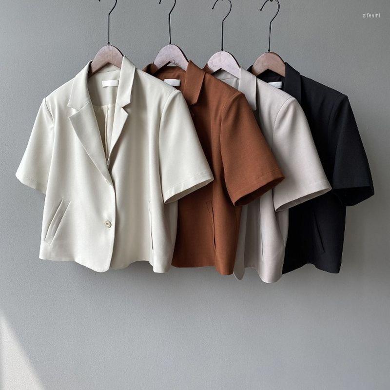 Women's Suits Elegant Women Blazer Jacket Casual Solid Color Korean Style Official Ladie Loose Summer W9285, Black
Women's Suits Elegant Women Blazer Jacket Casual Solid Color Korean Style Official Ladie Loose Summer W9285, Black