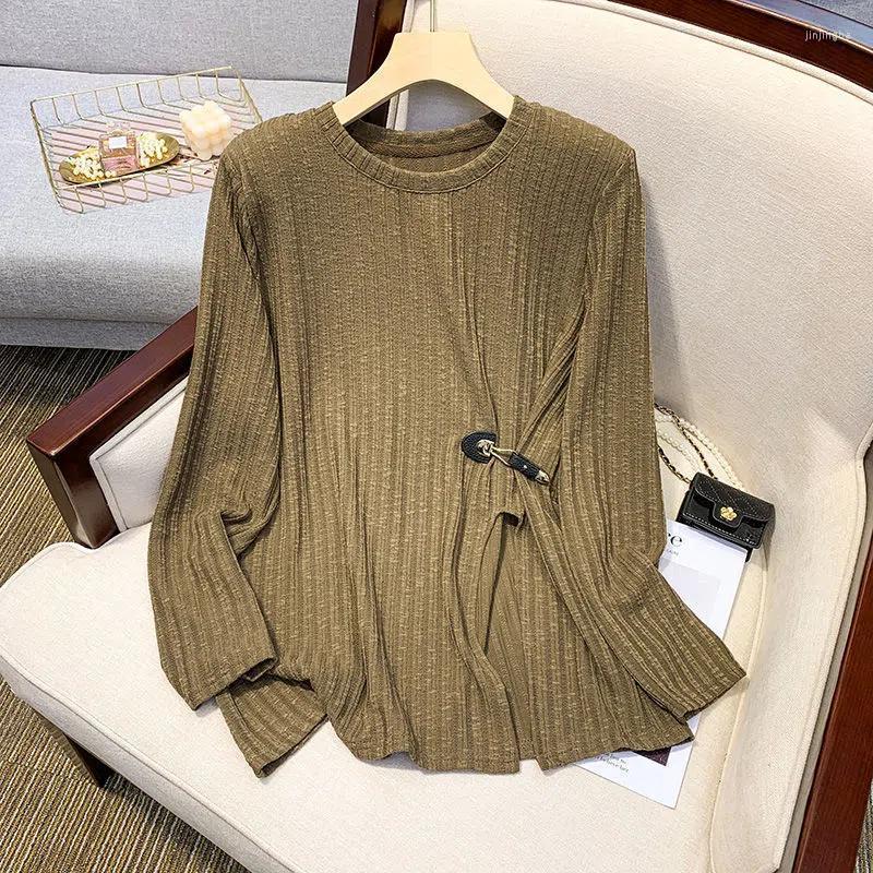 Women's T Shirts DUOFAN Women Knitted Shirt Autumn Loose Long Sleeve Striped Trendy Oversized 2022 Basic Casual T-shirt Ladies Knit Tops, Black
Women's T Shirts DUOFAN Women Knitted Shirt Autumn Loose Long Sleeve Striped Trendy Oversized 2022 Basic Casual T-shirt Ladies Knit Tops, Black
