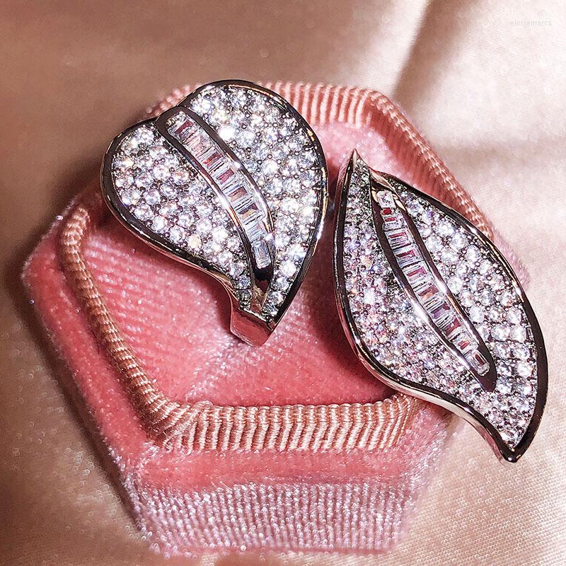 Cluster Rings Exaggerated Oversized Willow Feathers Full Of Diamond Couple Ring For Women Geometric Zircon Anniversary Gift Jewelry
Cluster Rings Exaggerated Oversized Willow Feathers Full Of Diamond Couple Ring For Women Geometric Zircon Anniversary Gift Jewelry