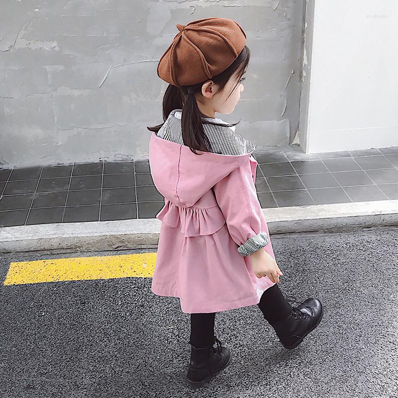 Coat Girls Windbreaker Jacket Spring And Autumn Children's Casual Hooded Trench Baby Kids Medium Long Outerwear Clothes P210, Gold
Coat Girls Windbreaker Jacket Spring And Autumn Children's Casual Hooded Trench Baby Kids Medium Long Outerwear Clothes P210, Gold