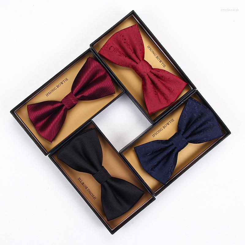Bow Ties 2022 Fashion Men's For Wedding Double Fabric European Pattern Bowtie Club Banquet Butterfly Tie With Gift Box
Bow Ties 2022 Fashion Men's For Wedding Double Fabric European Pattern Bowtie Club Banquet Butterfly Tie With Gift Box