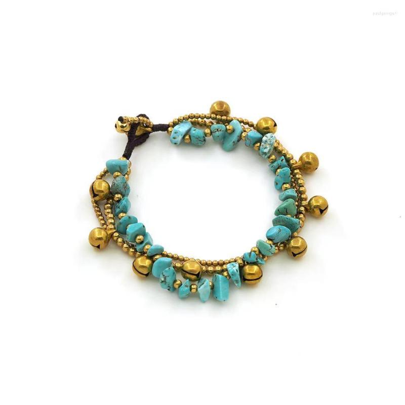 Strand 2022 Fashion Leisure Beach Wind Shell Bell Bracelet Women's Green Stone Men's Gift
Strand 2022 Fashion Leisure Beach Wind Shell Bell Bracelet Women's Green Stone Men's Gift