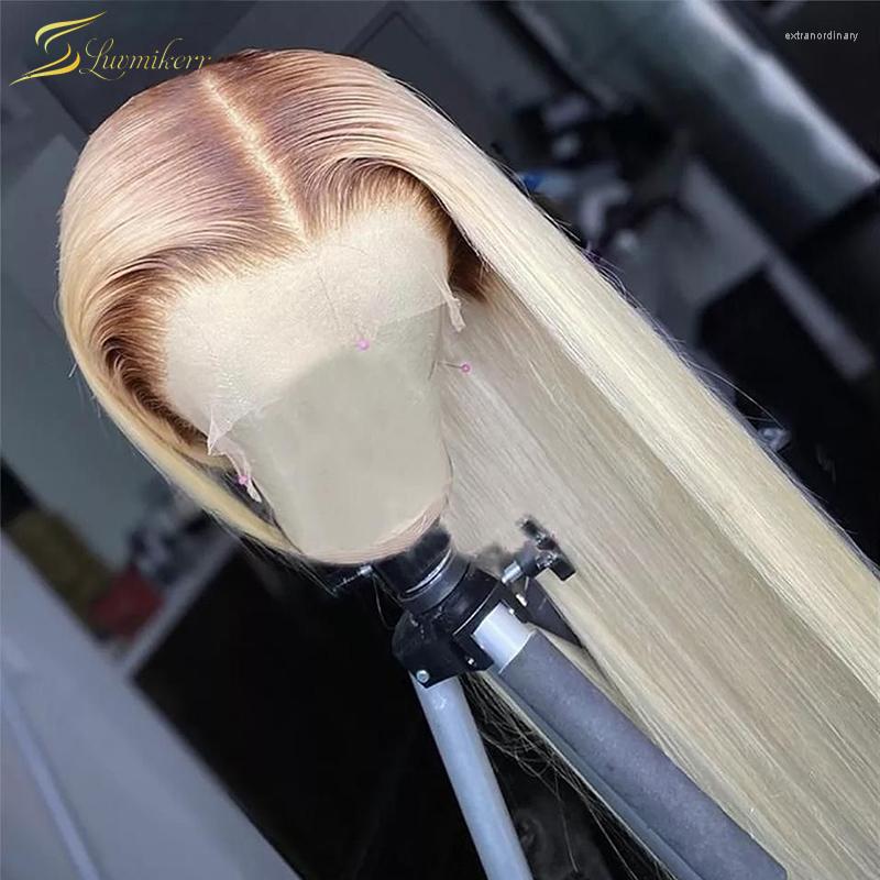Ombre Brown Blonde 613 Lace Frontal Wig HD Preplucked Full Colored Straight Front Human Hair Brazilian Wigs For Women, 13x4x1 t part wig
Ombre Brown Blonde 613 Lace Frontal Wig HD Preplucked Full Colored Straight Front Human Hair Brazilian Wigs For Women, 13x4x1 t part wig