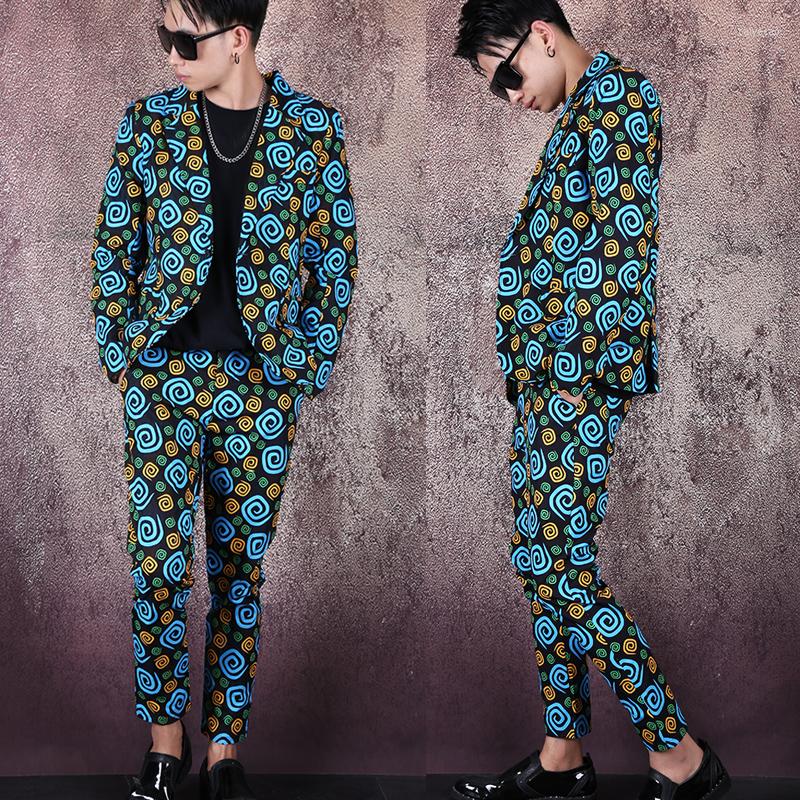 Men's Suits Brand Tide Mens Fashion Print Blazer Design Plus Size Hip Casual Male Slim Fit Suit Jacket Nightclub Singer Costume, Black
Men's Suits Brand Tide Mens Fashion Print Blazer Design Plus Size Hip Casual Male Slim Fit Suit Jacket Nightclub Singer Costume, Black