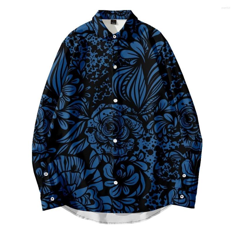 Men's Casual Shirts 2022 Flower Print Loose Thin Long T-Sleeve Shirt Beach Couple Hawaiian Style Sleeve Versatile Shirt-
Men's Casual Shirts 2022 Flower Print Loose Thin Long T-Sleeve Shirt Beach Couple Hawaiian Style Sleeve Versatile Shirt-