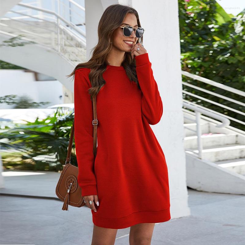 Casual Dresses Long Sleeve Mini Black Red Dress Woman Clothes Autumn Winter Korean Fashion Streetwear Cotton For Women 2022, 05
Casual Dresses Long Sleeve Mini Black Red Dress Woman Clothes Autumn Winter Korean Fashion Streetwear Cotton For Women 2022, 05