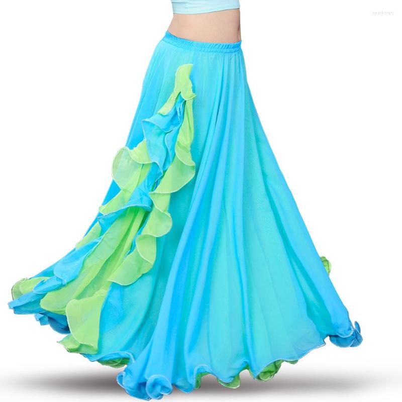 Stage Wear Belly Dance Costume Big Swing Skirt For Women Professional 6011 7colors, See chart
Stage Wear Belly Dance Costume Big Swing Skirt For Women Professional 6011 7colors, See chart