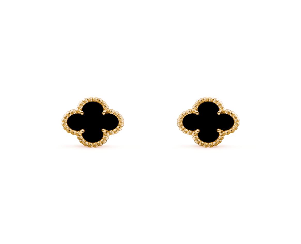 Designer Earrings 14K gold stud earrings black agate fourleaf clovers female medium size clip earpin Valentine039s Day lucky l7941767
Designer Earrings 14K gold stud earrings black agate fourleaf clovers female medium size clip earpin Valentine039s Day lucky l7941767