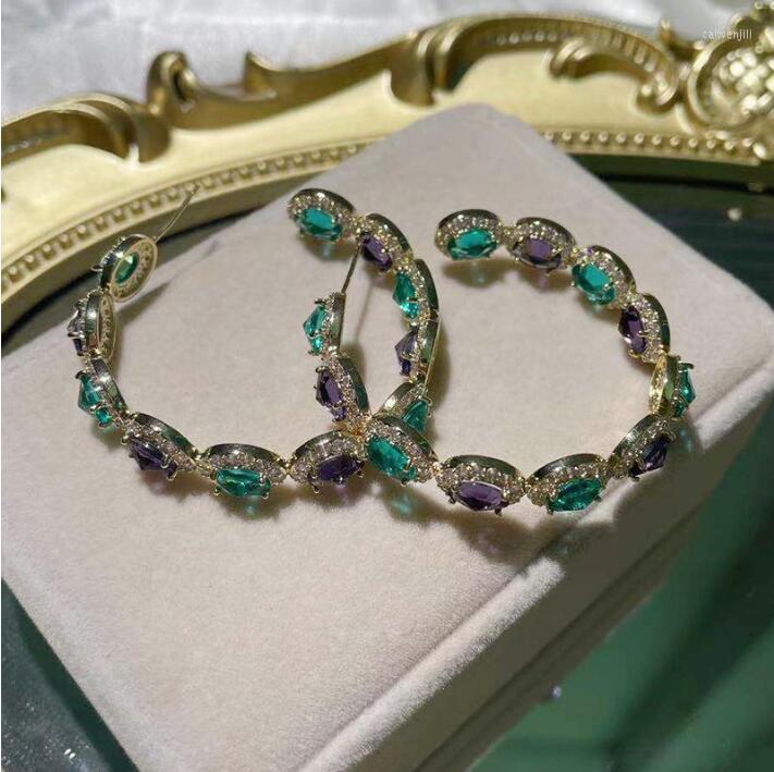 Dangle Earrings 2022 Fashion Sapphire Micro Inlaid Copper Zircon Gorgeous Women Large Hoop Ear Jewelry
Dangle Earrings 2022 Fashion Sapphire Micro Inlaid Copper Zircon Gorgeous Women Large Hoop Ear Jewelry