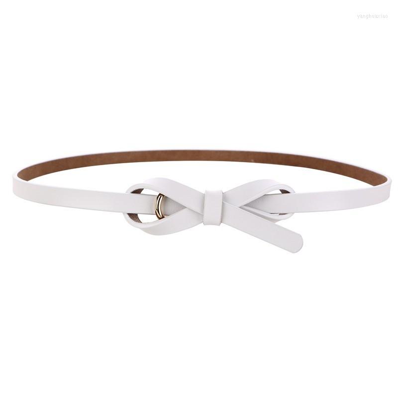 Belts Black Knotted Thin Belt Circle Buckle Genuine Leather For Women Dress Female Cowskin White Bow Strap Jeans
Belts Black Knotted Thin Belt Circle Buckle Genuine Leather For Women Dress Female Cowskin White Bow Strap Jeans
