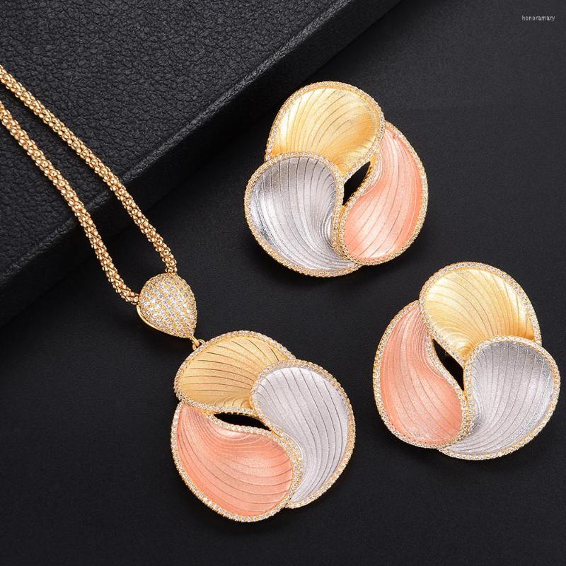 Necklace Earrings Set LARRAURI 2PC Nigerian Wedding Jewelry Luxury Women Blossom Long Chain Stud Fashion, Picture shown
Necklace Earrings Set LARRAURI 2PC Nigerian Wedding Jewelry Luxury Women Blossom Long Chain Stud Fashion, Picture shown