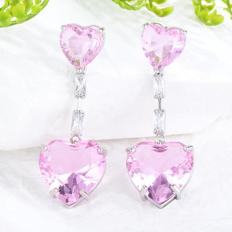 Dangle Earrings Kellybola Romantic Shiny Heart Pendant For Women Wedding Party Gorgeous Dubai Trendy Jewelry High Quality
Dangle Earrings Kellybola Romantic Shiny Heart Pendant For Women Wedding Party Gorgeous Dubai Trendy Jewelry High Quality