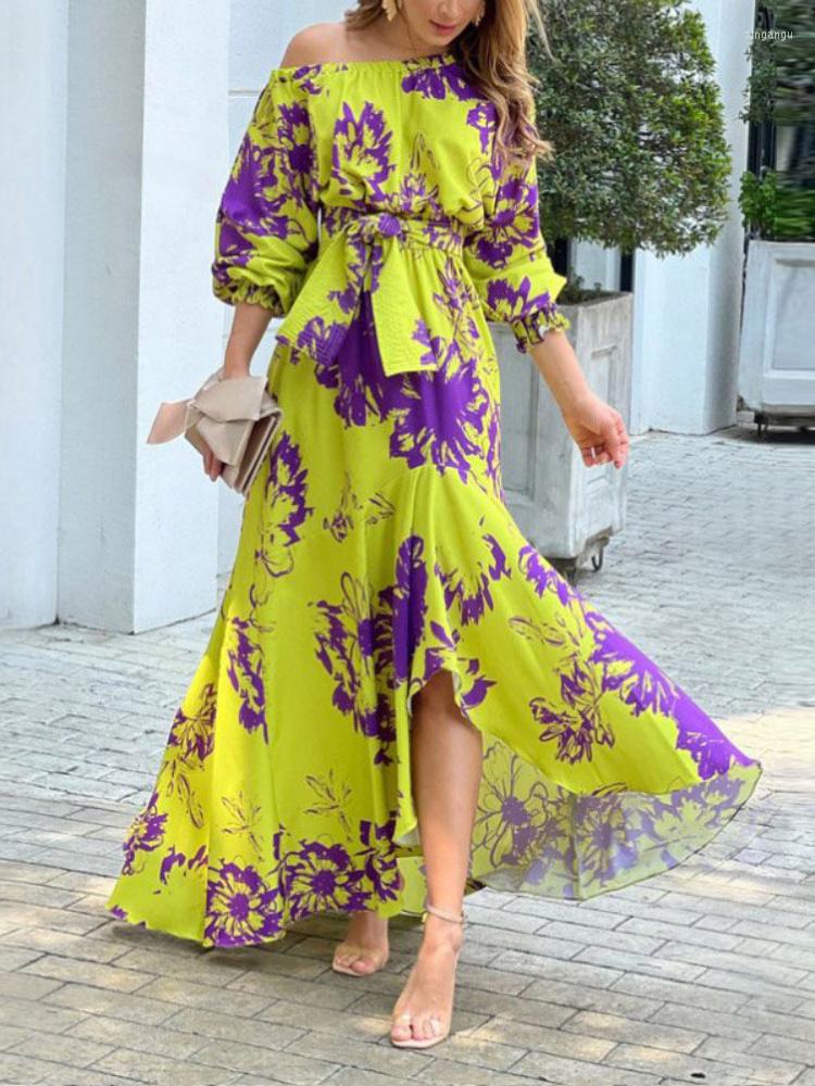 Casual Dresses Spring Summer 2023 Long Sleeve Printed Women Dress Elegant Skirt Fashion Holiday Party Streetwear Female Robe, Green
Casual Dresses Spring Summer 2023 Long Sleeve Printed Women Dress Elegant Skirt Fashion Holiday Party Streetwear Female Robe, Green