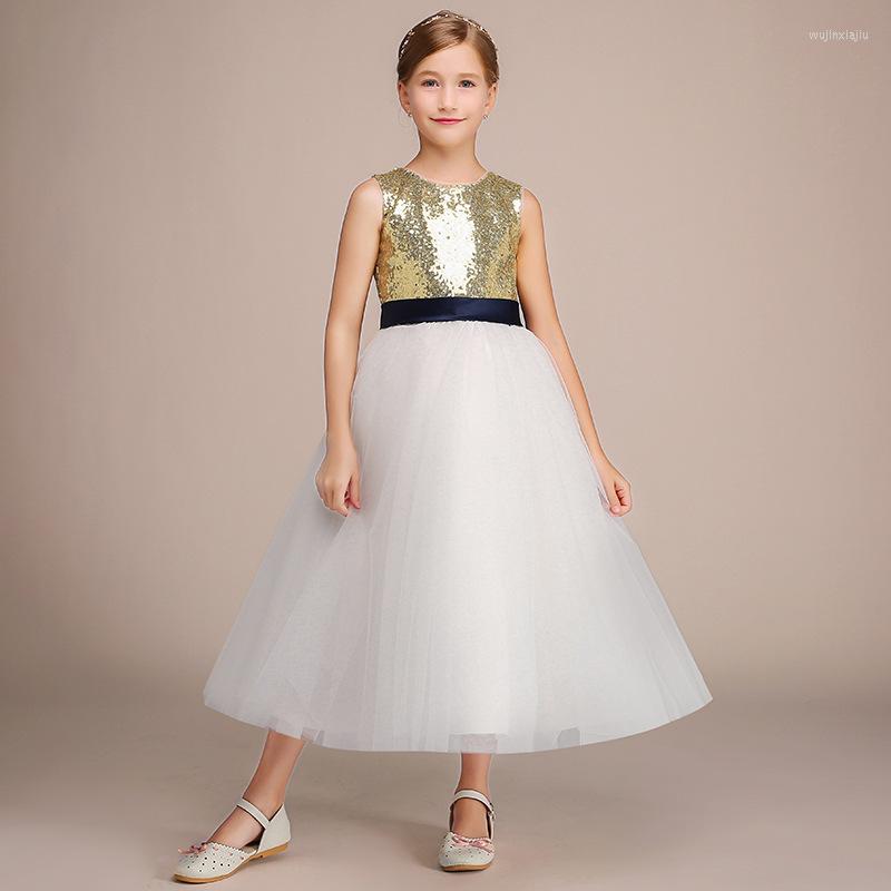 Girl Dresses Girls Elegant Long Formal Communion Princess Gown Birthday Party Dress For Kids Gold Sequin Flower Wedding, Custom
Girl Dresses Girls Elegant Long Formal Communion Princess Gown Birthday Party Dress For Kids Gold Sequin Flower Wedding, Custom