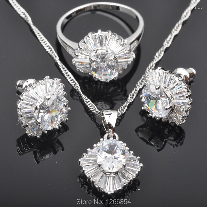 Necklace Earrings Set High Quality White Cubic Zirconia For Women Silver Plated Earrings/Pendant/Necklace/Rings JS0309, Picture shown
Necklace Earrings Set High Quality White Cubic Zirconia For Women Silver Plated Earrings/Pendant/Necklace/Rings JS0309, Picture shown