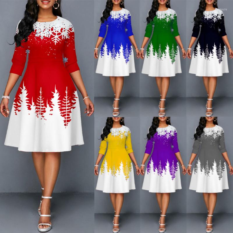 Casual Dresses Women' Autumn And Winter Christmas A-Line Dress 2022 Fashion Print Plus Size Elegant O-Neck Pullover -5XL, Black
Casual Dresses Women' Autumn And Winter Christmas A-Line Dress 2022 Fashion Print Plus Size Elegant O-Neck Pullover -5XL, Black