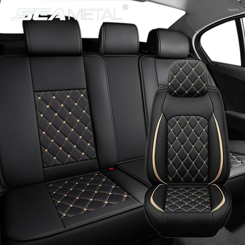 Car Seat Covers 1 Seats PU Leather Cushion Cover Full Set Protector Pad Universal For Sedan SUV Truck Accessori
Car Seat Covers 1 Seats PU Leather Cushion Cover Full Set Protector Pad Universal For Sedan SUV Truck Accessori