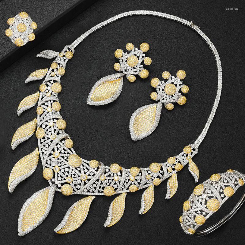Necklace Earrings Set GODKI Leaf Charms Luxury Nigerian Dubai For Women Cubic Zircon Wedding Bridal 2022, Picture shown
Necklace Earrings Set GODKI Leaf Charms Luxury Nigerian Dubai For Women Cubic Zircon Wedding Bridal 2022, Picture shown