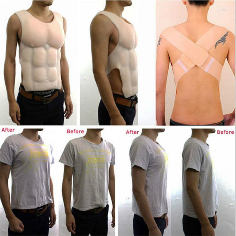 Men' Body Shapers Hunk Chest Eight Strong Muscle Man Silicone Fake Pecloralis Cosplay Crossdresser Artificial Shapewear
Men' Body Shapers Hunk Chest Eight Strong Muscle Man Silicone Fake Pecloralis Cosplay Crossdresser Artificial Shapewear