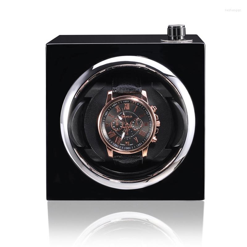 Watch Boxes Automatic Mechanical Winder Black Leather Classic Motor Shaker Holder Display Jewelry Storage Box Remontoir
Watch Boxes Automatic Mechanical Winder Black Leather Classic Motor Shaker Holder Display Jewelry Storage Box Remontoir