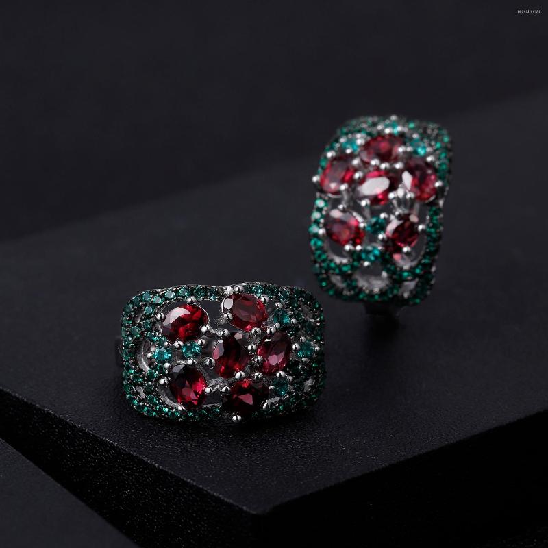 Backs Earrings GEM'S BALLET 3.0Ct Natural Rhodolite Garnet 925 Sterling Silver Gemstone For Women Wedding Fine Jewelry
Backs Earrings GEM'S BALLET 3.0Ct Natural Rhodolite Garnet 925 Sterling Silver Gemstone For Women Wedding Fine Jewelry